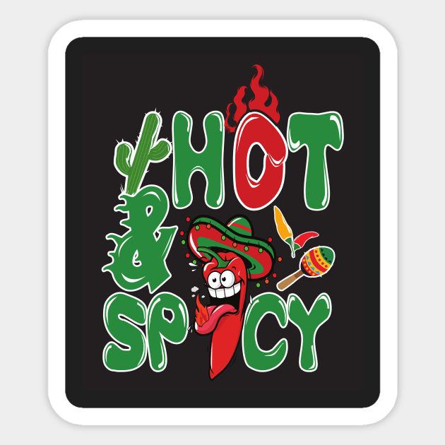 Hot and spicy Sticker by NiceIO